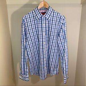 Abercrombie & Fitch Blue Plaid button down